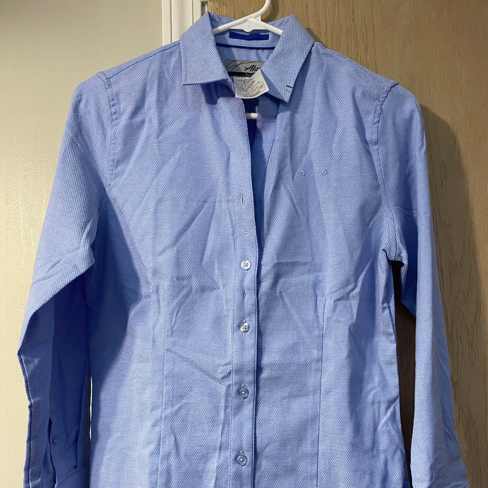 Alaska Airlines uniform long sleeve shirt